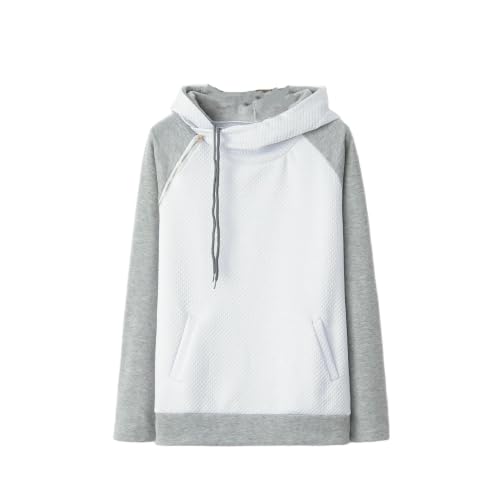 Sweat à capuche femme manches longues idéal pour vos sorties d'hiver