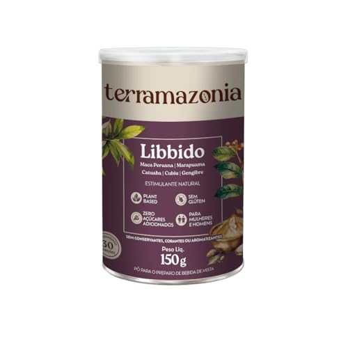 TERRAMAZONIA Blend Funcional À Base de Maca Peruana Libido - Energia, ...