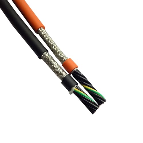 Câble flexible blindé 4 conducteurs 0.4mm² en cuivre sans oxygène flexible de 300FT