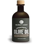 Dr. Cowan’s Garden 1000+ High Polyphenol Extra Virgin Olive Oil. 8.45 Fl. Oz. - Single Estate, Fi...