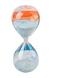 WDWDW Reloj de Arena con Temporizador (2 Unidades), Temporizador de Cuenta Regresiva con Flash, Reloj de Madera, decoración para el hogar y la habitación.