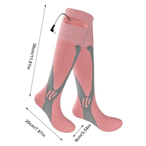 Calcetines calefactables para hombre con batería recargable de 2500 mAh 5