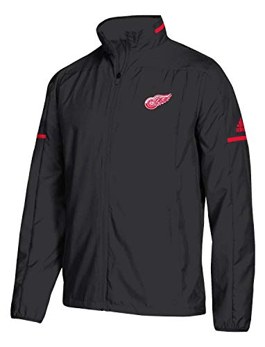 adidas Detroit Red Wings NHL Men's Penalty Box Full Zip Rink Jacket adidas Detroit Red Wings NHL Men's Penalty Box Full Zip Rink Jacket