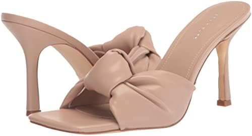 Marc Fisher Women's DALIOT Heeled Sandal, Light Natural, 5 | Image 6