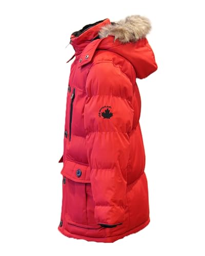 Base Camp Parka Puffer for Boys Heavy Puffer Winter Jacket with Hood and Removable Faux Fur3