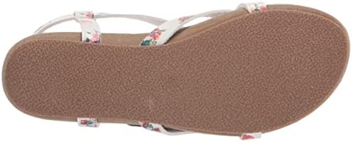 Blowfish Malibu Girls Ankle Strap Sandal Flat, White Starbella, 13 Little Kid | Image 3