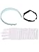 Little Adventures Cinderella Headband & White Glove Set for Girls - One-Size (3+ Yrs)