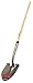 Truper 34105 Round Point Extended Socket Shovel, 48-Inch American Ash Handle