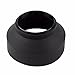 BGNing Rubber Lens Hood SLR Protector Telephoto Lente Cap for Telephoto Lens, Standard Lens and Wide-Angle Lens (72mm)
