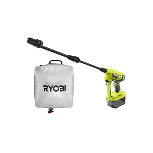 Pack RYOBI Pistolet à Pression 18V OnePlus - sans Batterie ni Chargeur RY18PW22A-0 - Poche à Eau 20 L RAC717
