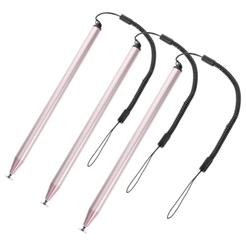Pack de 3 lápices ópticos táctiles para tablet y móvil con diseño ligero