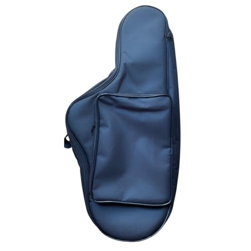 Capa Bag para sax alto acolchoada preto com alça e bolso