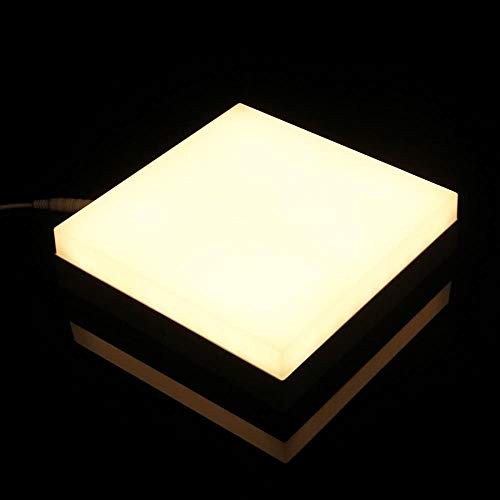 Luminaire ELD 12W encastrable plafonnier carré pour balcon - 6