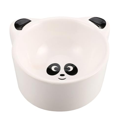 LEDMOMO ハムスター 餌入れ えさ皿 食器 エサ入れ 陶器 セラミック 小動物用 専用ボウル ペット食器 ハムちゃん食器 パンダ形