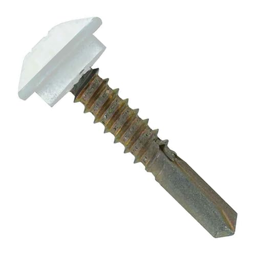 Tornillos autoperforantes #12-14 x 1-1/4 pulg paquete 250 miniatura 1