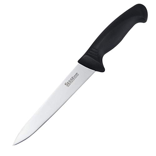 Sedge Cutlery 7 Inch Meat Fish Fillet Knife - Narrow Long Blade Sharp Edge And Ergonomic Handle - German 1.4116 High Carbon Stainless Steel With Ergonomic Pakkawood Handle - Sp Series #TOP1