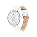 Imagen de Tommy Hilfiger Reloj Analógico de Cuarzo Multifunción para Mujer con Correa de Cuero Blanca