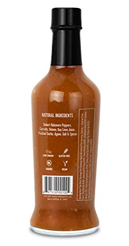 Tabañero Original Hot Sauce, Gluten Free, 8oz. Bottle (Pack of 12)