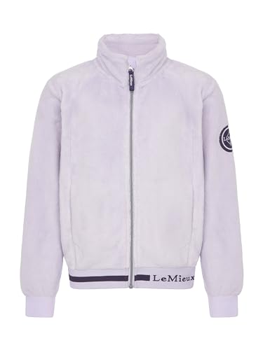LeMieux Young Rider Libby Fleece - Detachable Zip Hair Tie - Delightfully Snuggly - Lilac - 13-14 Years