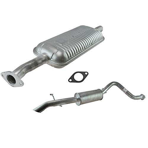 Cat Back Exhaust System with Muffler & Gaskets for 2001-2004 Ford Escape 3.0L V6 / 2001-2004 Mazda Tribute 3.0L V6 SUV