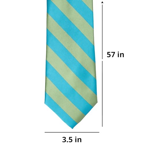 Image of tiemart Men's Striped Tie Standard Length