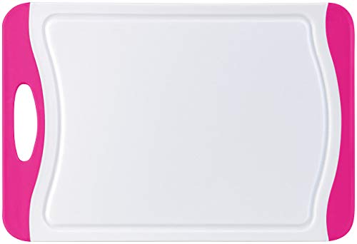 Foto von Rosenstein & Söhne Schneidebrett BPA frei: 6er-Set Schneidebretter in 6 Farben, antibakteriell, je 29 x 20 cm (Brettchen, Gemüse, Küchenhelfer)