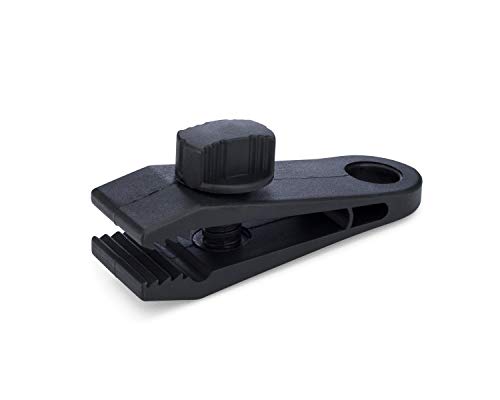 12 Pack - Tarp Clips Heavy Duty Lock Grip - Strong Clips - Superior Holding Power - Alligator Locking Clamp Design - Multipurpose, Tarp Tie Downs, Canvas, Shade Cloth, Tent, Banner, Awnings (12 Pack)