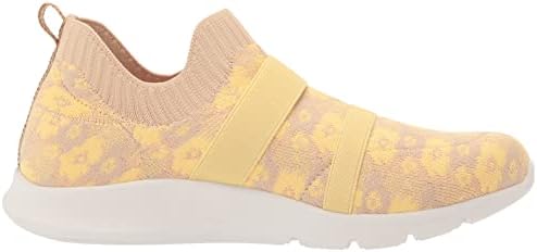 Spenco Women's Karma Stretch Floral Sneaker, Almond, 8 | Image 5