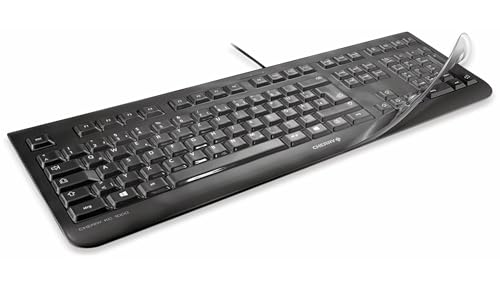 Protège-clavier fiable CHERRY WetEx contre liquides et poussières G84-5200