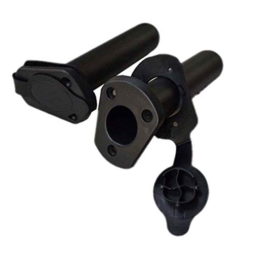 Suporte de vara de pesca LIOOBO de plástico para vara de pesca e tampa para tampa de pesca, acessóri