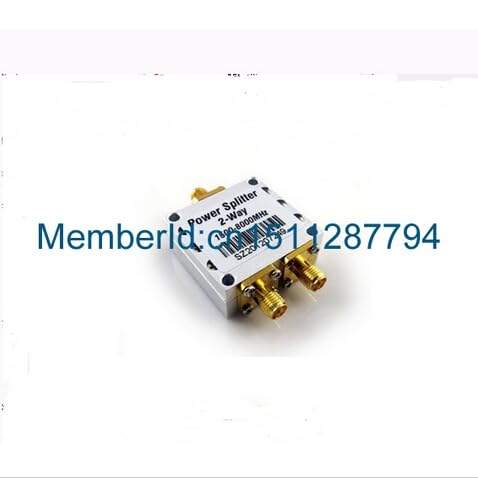 Power Divider 1pcs/1500~8000Mhz 2 Way RF Power Splitter Combiner w/SMA Female Connector High Frequency 1.5-8Ghz