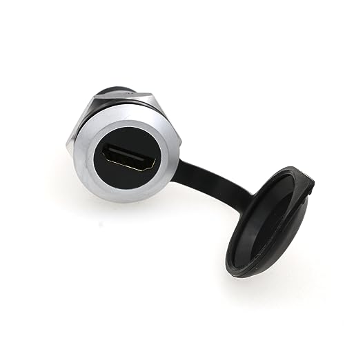 Acoplador HDMI SZRMCC hembra a hembra plateado miniatura 1