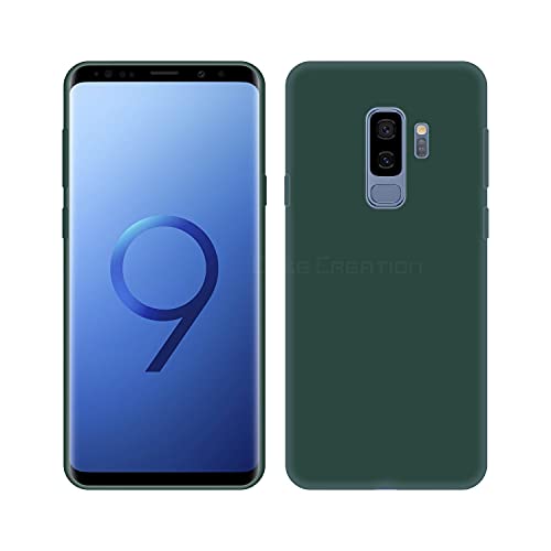 Image of Case Creation Luxurious OG Series for Samsung S9+ Case Cover,Anti-Dirty Slim Case Frosted Matte Cute Candy TPU Raised Bezel (Splash of Color) Back Cover for Samsung Galaxy S9+ -Wine Green