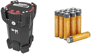 Die drei ??? Geheime Geldtruhe, Digitale Zählfunktion, 8+ Jahre, & AAA Alkaline-Batterien Amazon Basics 12 Stück, 10 Jahre
