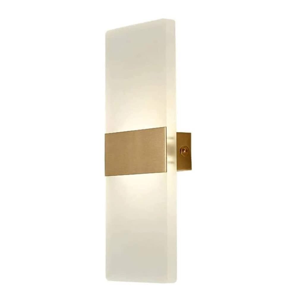 KBUUKYYXouy Wall Sconces for Bedroom Indoor Brass Finish Light Simple All Copper Light Indoor Wall Lamp for Living Room Bedroom Corridor