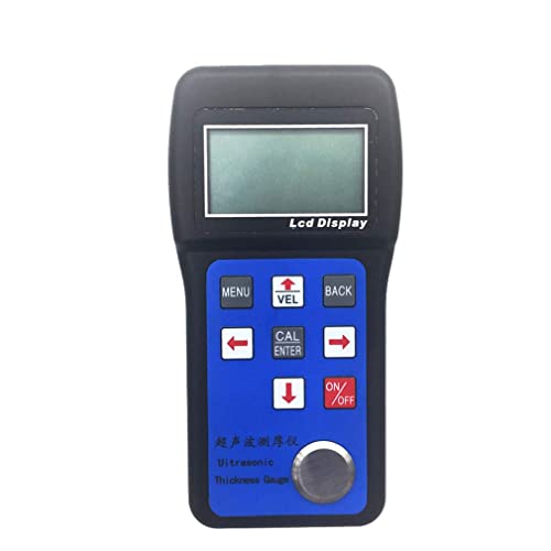 Medidor de espesor ultrasónico con instrumento de medición de ancho metálico 1.0~230mm (Acero) Velocidad de sonido 1000 a 9999 m/s miniatura 2