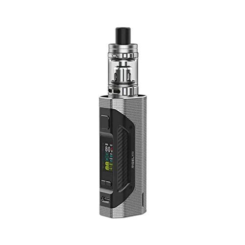SMOKRigel Mini 80W Kit | Single 18650 | 2Ml Tfv9 Mini Tank (Silvet) Silver, 2 ml (Pack of 1)