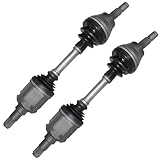 Detroit Axle - 4WD Front CV Axle Replacement for Lexus GX460 GX470 Toyota 4Runner FJ Cruiser - 2pc Set