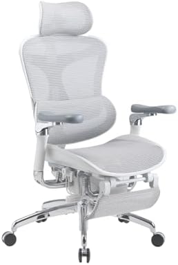 （05:00時点） SIHOO Doro C500 オフィスチェア 椅子 デスクチェア【フットレスト付き】人間工学 チェア テレワーク 疲れない 人体工学椅 メッシュチェア 6D連動アームレスト 4段階調整S字背もたれ 自動適応ランバーサポート 3Dヘッドレスト 約135度リクライニング 耐荷重135KG ブラック ホワイト