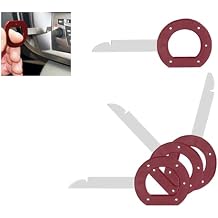 4PCS Radio Removal Tool Kit, Car Audio Key, Stereo Extraction Tools Pins with Easy Grip Handles, Car Accessories Stereo Single and Double DIN Replacement Key Compatible with Audi and More