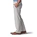 Lee Men's Extreme Motion Flat Front Regular Straight Pant Stone 40W x 29L