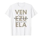 venezuela art design gloria al bravo pueblo yugo regalo maglietta