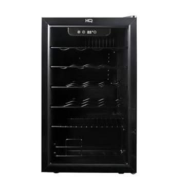 Adega de Vinhos Compressor HQ 75 Litros 24 Garrafas Preto HQ-AV24H (127, Volts)