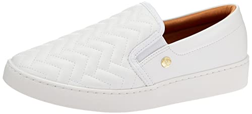 Tênis Feminino Vizzano Slip On Matelassê Branco 36
