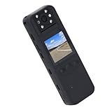 ÉCRAN COULEUR HD: Cette caméra portable avec écran couleur de 1,3 pouces peut enregistrer tout en regardant, prendre en charge la lecture vidéo native, la lecture du son stéréo.