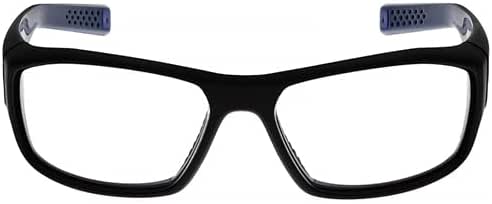 Nike™ Brazen Wrap Around Lead Glasses - 0.75mm Pb X-Ray Radiation Eye Protection, Rubberized Nose Pads & Temple Bars