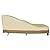 Vanteriam Patio Chaise Lounger Cover, Heavy Duty Waterproof 600D Oxford Fabric Outdoor Furniture Lounge Chair Cover for All Weather Protection, Large Size W29.5''x D78''x H32''/14''