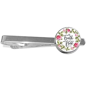 Sunshine Prachtige mode-accessoires,Corolla Bijbel Vers Tie Clips,Cadeau Idee