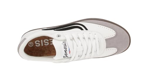 Genesis 1005278 G-Volley Sugar Corn - Damen Schuhe Sneaker - White-Black, Größe:42 EU