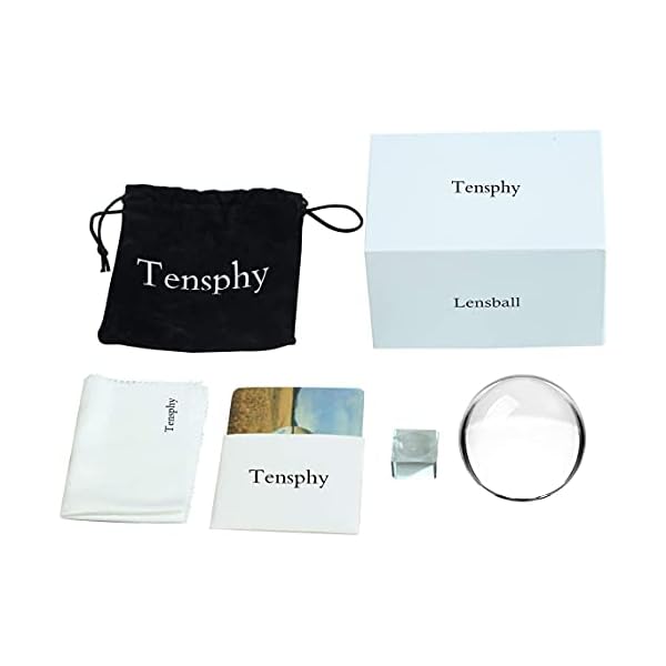 Tensphy K9 Kristallkugel mit Ständer 80 mm / 3.15 Zoll Clear Art Decor K9 Kristall Prop für Fotografie Dekoration (3.15… – Bild 8